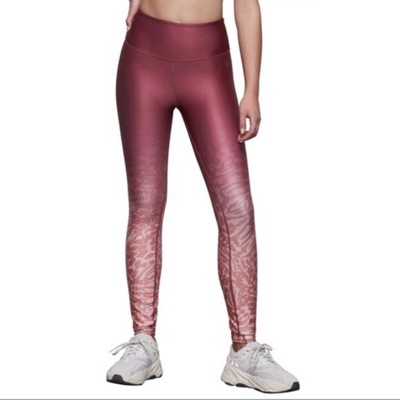 NWT- Good American Ombre Zebra Print High Waist Leggings- GA size 3 (10/12) - Picture 1 of 15
